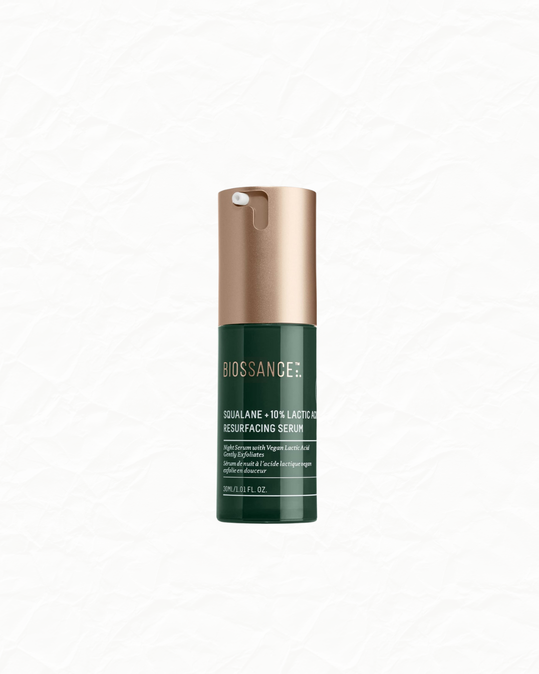 Biossance Squalane + Lactic Acid Resurfacing Night Serum